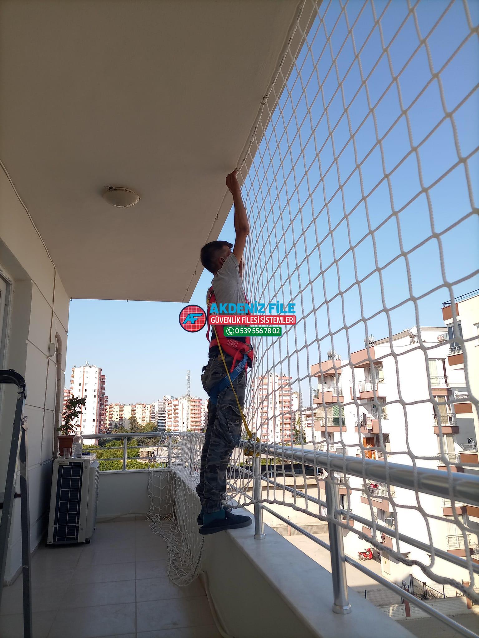 Mersin  Balkon için file, Balkon için güvenlik filesi 0539 556 78 02