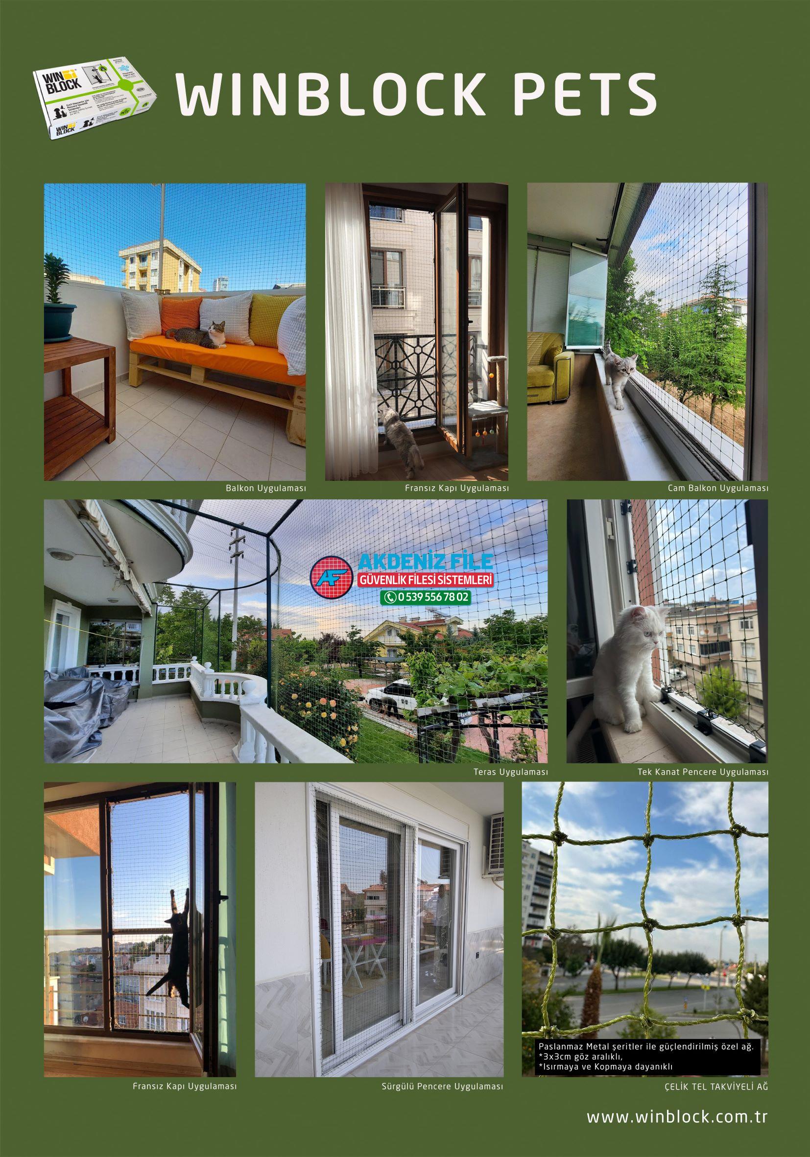   Çelik Balkon Filesi 0539 556 78 02